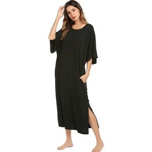 Nightgown Loungewear Oversized Pajama Pockets